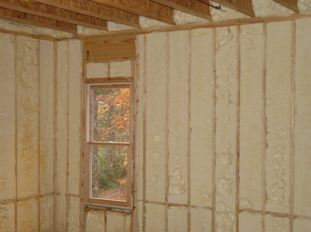 Exterior Wall with SPF